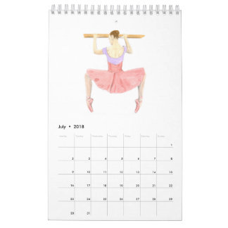 Calendrier d'art de ballet