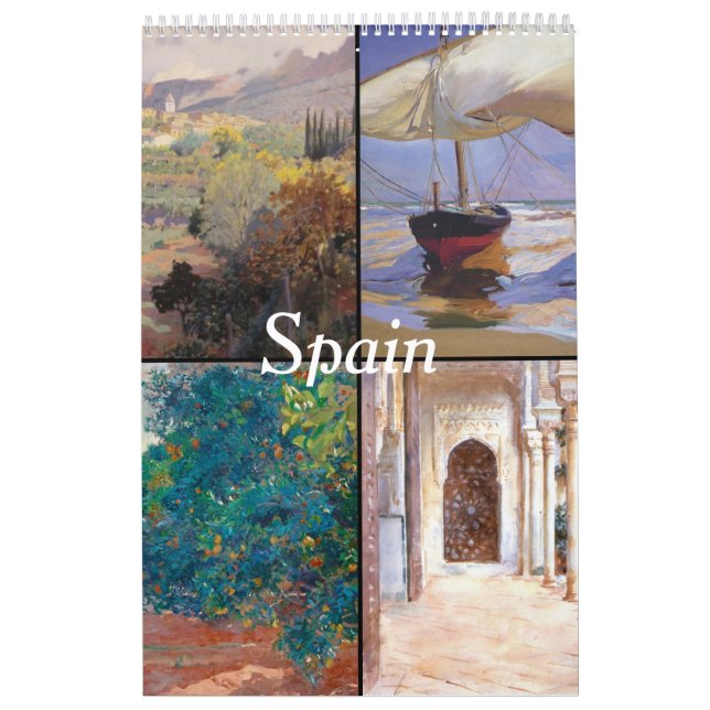 Calendrier d'art de l'Espagne (Protection)