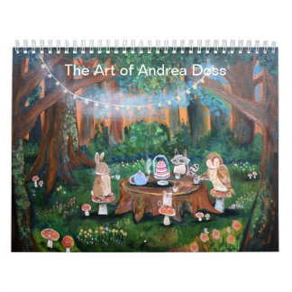 Calendrier d'art de livre de contes fantaisiste pa