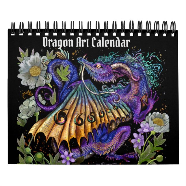 Calendrier d'art Dragon (Protection)
