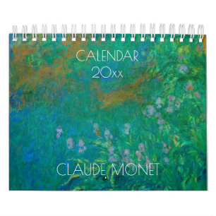CALENDRIER D'ART FINE Claude Monet 2020