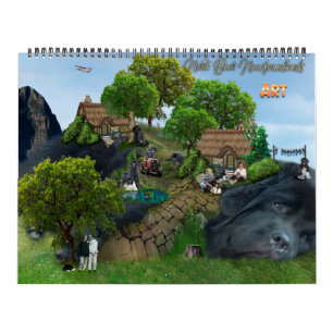 Calendrier d'art numérique Notta Bear