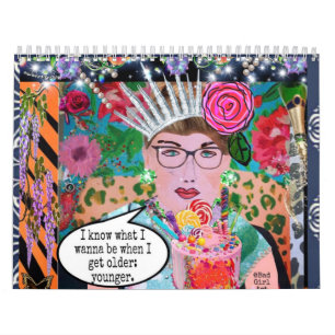 Calendrier d'art pour les filles incorrectes