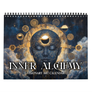 Calendrier d'art visionnaire de l'alchimie intérie