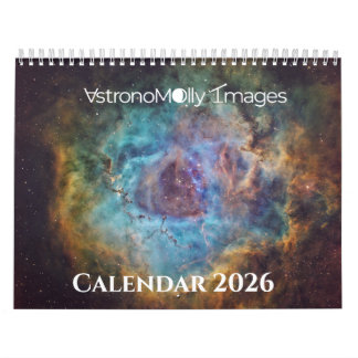Calendrier d'AstronoMolly pour 2026