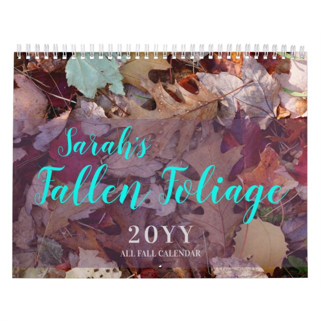Calendrier d'automne des Feuilles tombés (Protection)