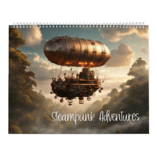 Calendrier d'aventures Steampunk