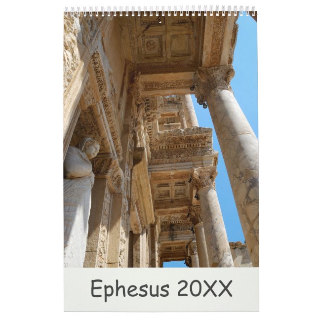 Calendrier de 12 mois Ephèse, Turquie (Protection)