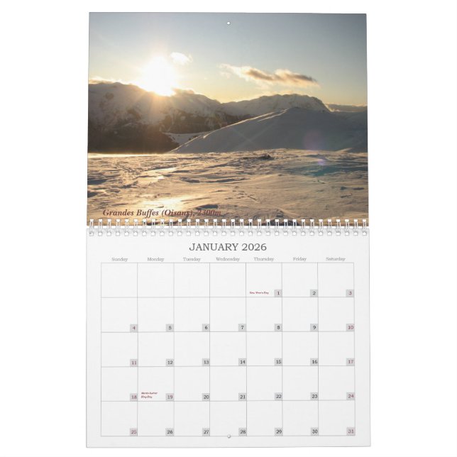CALENDRIER DE 2013 ALPES DE MDN (Jan 2026)