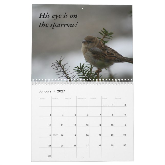 Calendrier de 2014 éloges ! (Jan 2027)