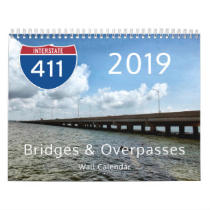 Calendrier de 2019 ponts et de passages supérieur
