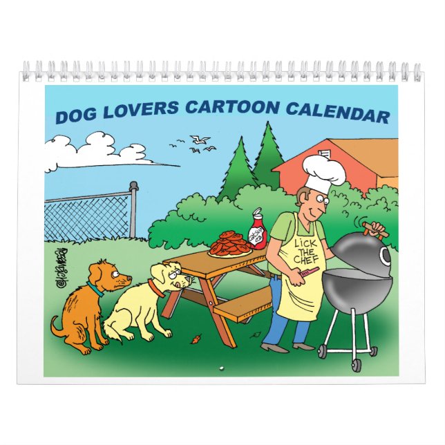 Calendrier de bande dessinée de chien (Protection)