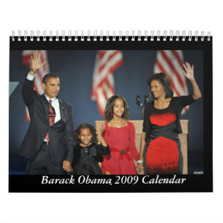 Calendrier de Barack Obama et de famille 2009