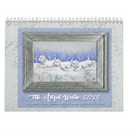 Calendrier de Borgo's The Artural Westie 2025