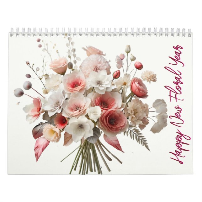 Calendrier de bouquet délicat (Protection)
