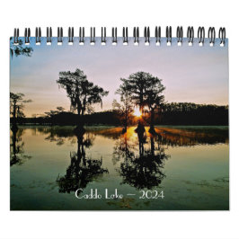 Calendrier de Caddo Lake - 2024