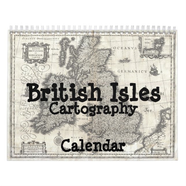 Calendrier de cartographie d'îles britanniques (Protection)