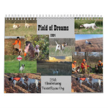 Calendrier de chasse aux oiseaux 2024 Field of Dre