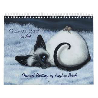 Calendrier de chat siamois par BihRle