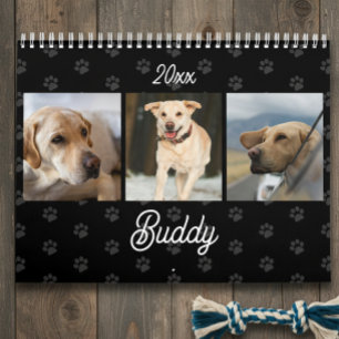Calendrier de chien pour amateurs de animaux de co
