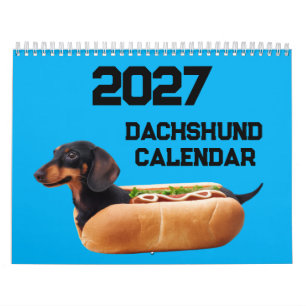 Calendrier de chien saucisson 2027
