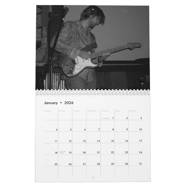 Calendrier de cintreuse de cuillère (Jan 2026)
