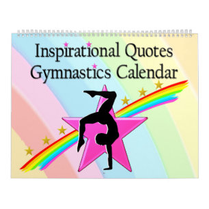 CALENDRIER DE CITATION DE GYMNAST SUR 12 MOIS