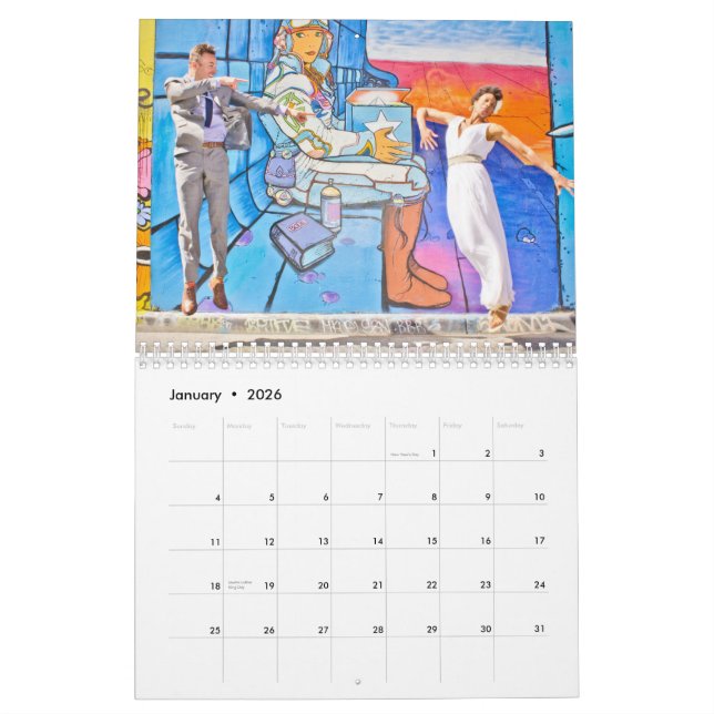 Calendrier de Claudia et de mariage de Scott (Jan 2026)