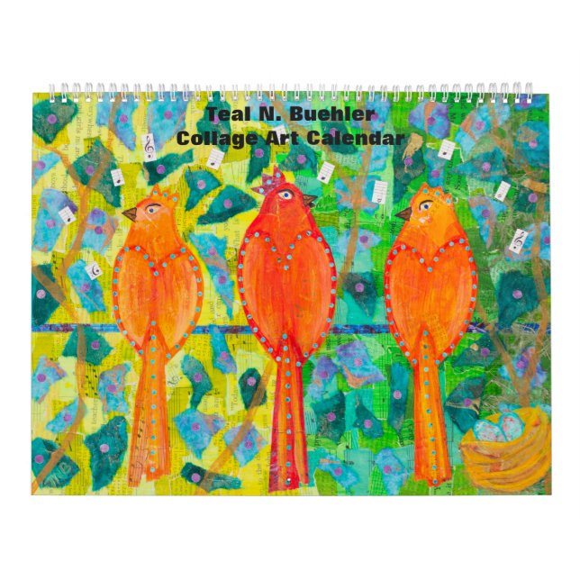 Calendrier de collage d'art (Protection)