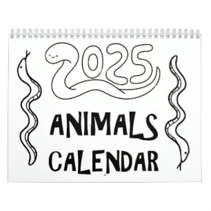 Calendrier de coloration 2025