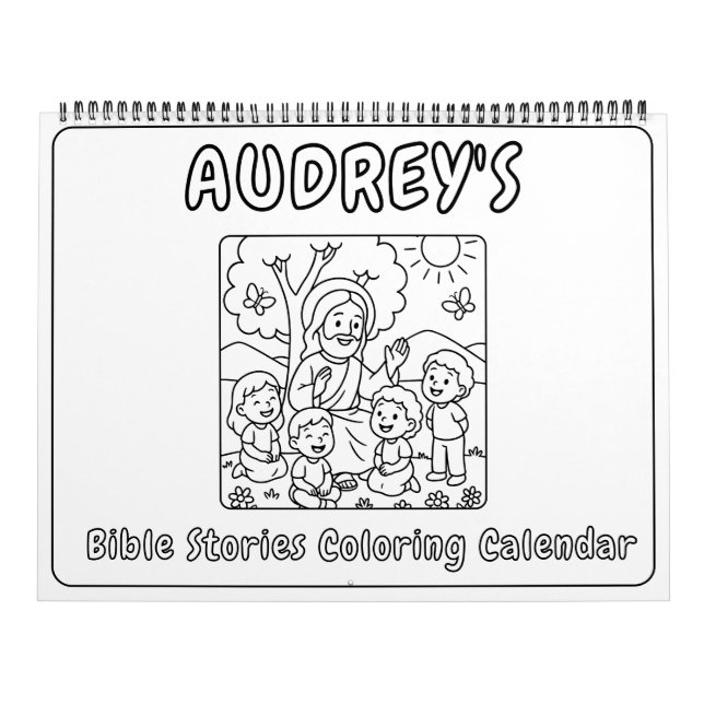 Calendrier de coloriage d'histoires bibliques pour (Protection)