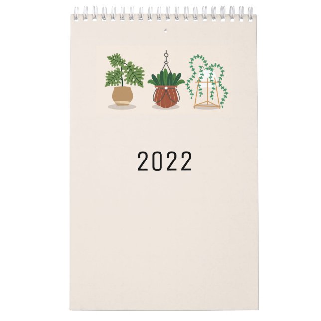 Calendrier De Conception Minimal 2022 Avec Housepl (Protection)