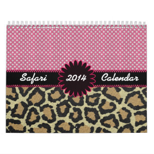 Calendrier de coutume de safari