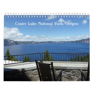 Calendrier de Crater Lake Oregon