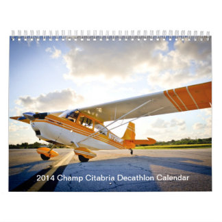 Calendrier de décathlon de Citabria de 2014