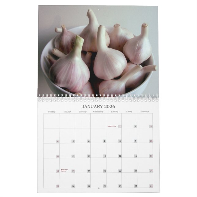 Calendrier de fenouil et de fougère 2010 (Jan 2026)