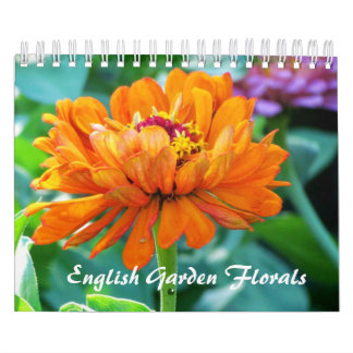 Calendrier de Fleurs du Jardin Anglais 2014