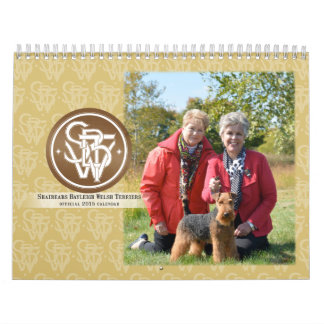 Calendrier de gallois Terrier 2015 par SBWT