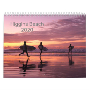 Calendrier de Higgins Beach 2020