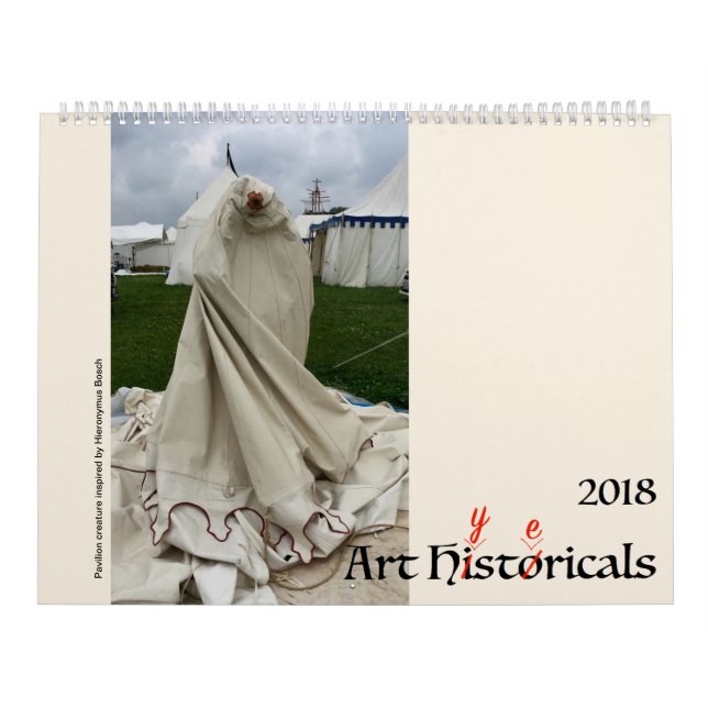 Calendrier de Hystericals 2018 d'art (Protection)