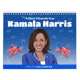 Calendrier de Kamala Harris sur l'humour politique