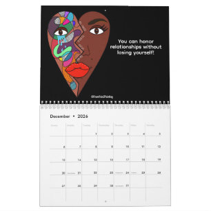 Calendrier De la Douleur à la Peinture 2026