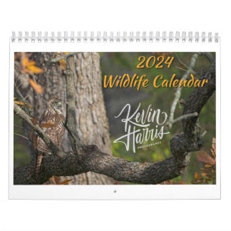 Calendrier de la faune 2024 par Kevin Harris