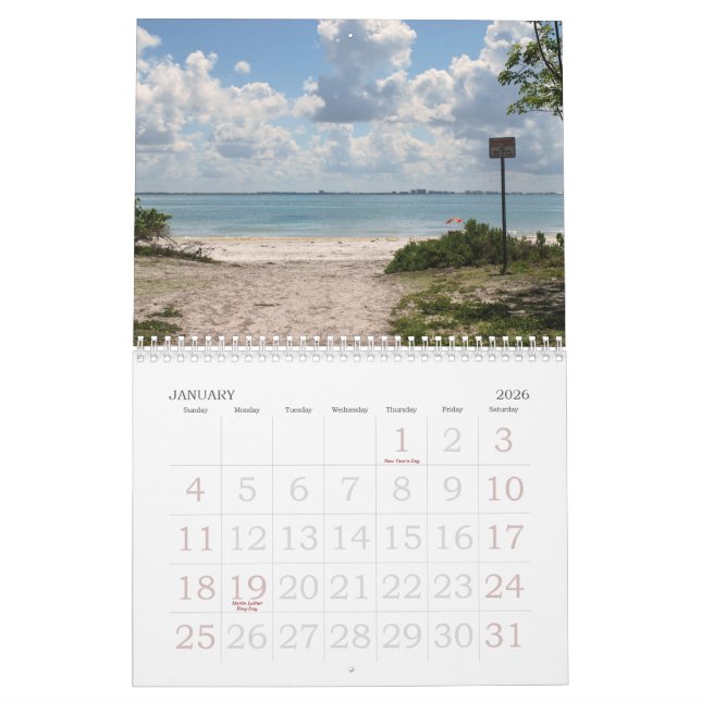 Calendrier de la Floride Etats-Unis 2011 (Jan 2026)