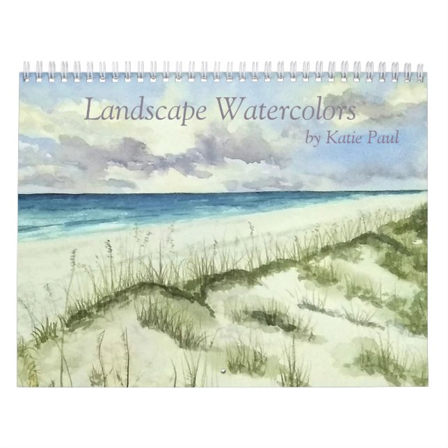 Calendrier de la peinture de paysage aquarelle (Protection)