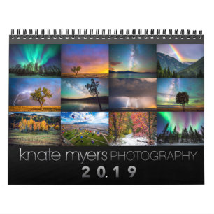 Calendrier de la photographie 2019 de Knate Myers