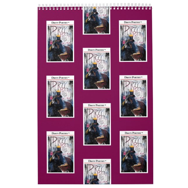 Calendrier DE LA POÉSIE SALE (Protection)
