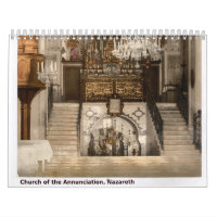 Calendrier de la Terre Sainte 12 mois - Photograph