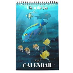 Calendrier de la vie dans la mer