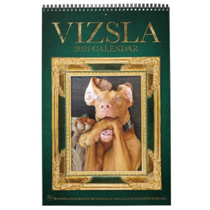 Calendrier de l'album photo Vizsla